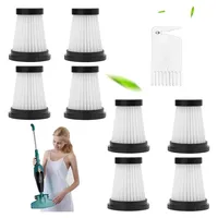 kiimsin 6 Stück HEPA Filter Ersatzteile für Moosoo K12 Pro K13 Akku-Staubsauger, für Geniu-Invictus One K13 Pro Handstaubsauger Filter Zubehör