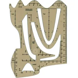 KOH-I-NOOR Zeichenschablone transparent