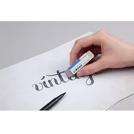 Tombow Radiergummi MONO SAND & RUBBER ERASER weiß, grau, 1 St.