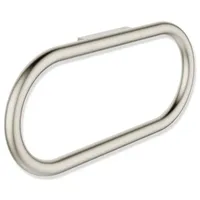 Hewi Serie 480 Handtuchring 480.09.00270WR schwenkbar, PVD beschichtet, nickel