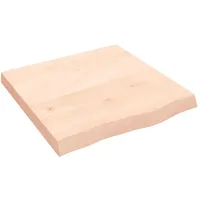 vidaXL Wandregal 60 x 60 x 6 cm Eiche Unbehandelt