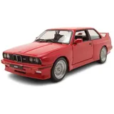 BBURAGO 18-21100 - BMW M3 (E30) rot 1:24