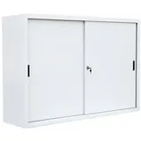 Lüllmann Aktenschrank 160,0 x 45,0 x 109,0 cm weiß