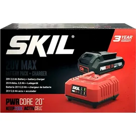 SKIL 3107 AA 1x Akku + 3122 AA 2,4A
