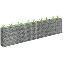vidaXL Gabionen-Hochbeet 360 × 30 × 90 cm
