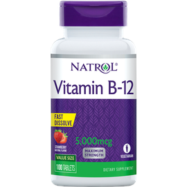 Natrol Vitamin B-12 Energy Support 5.000 mcg Kapseln 100 St.