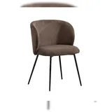 KAWOLA Esszimmerstuhl LENA Cord braun