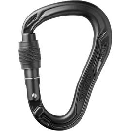 Edelrid HMS Bullet Screw HMS-Karabiner Schwarz