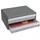 CEP Schubladenbox MoovUp lichtgrau 1090116361, DIN A4 quer mit 2 Schubladen, 1 St.