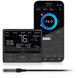 AC Infinity CONTROLLER 69 PRO, unabhängige Programme für vier Geräte, Bluetooth + WiFi