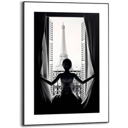 Reinders Wandbild 50 x 70 cm Paris Balcony Holz Schwarz