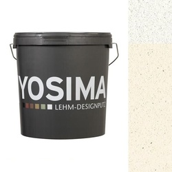 CLAYTEC YOSIMA Lehm-Designputz Seiden-Weiss JA - 20 kg Eimer