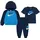 Nike Kids Nike Color Blocked Jr - Komplet - Kinder - Blue - 2-3A