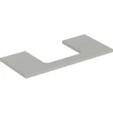 Geberit Waschtisch-Platte One 105x3x47cm, greige/lackiert m, AS mit.