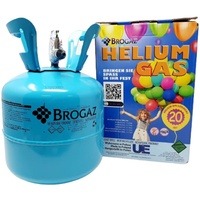BROGAZ Heliumflasche für Luftballons Folienballons Luftballons Gas Party ca. 20 Ballons