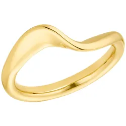 s.Oliver Fingerring »Wellen-Design, 2037964/-65/-66/-67« s.Oliver gelbgoldfarben 60