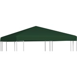 HIGSOSE Pavillondach 310 g/m2 3x3 m Grün Ersatzdach Pavillon Pavillon Zubehör Pavillondach Wasserdicht Stabil Winterfest Dach für Pavillon Gartenpavillon Abdeckung