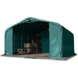 TOOLPORT Wikinger 6x6m Zelthalle PRIMEtex-Plane, dunkelgrün