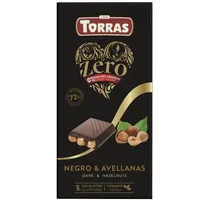 Torras Zero Dark&Hazelnuts Chocolate 0,15 kg Schokolade