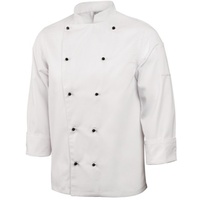 Whites Chefs Clothing Whites Chicago Kochjacke lange Ärmel weiß L