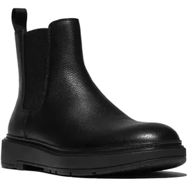 FitFlop Skandi Tumbled-Leather Herren Schwarz 41