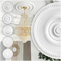 HEXIM Perfect Stuckrosette HEXIM Perfect weiß 2 St. Ø