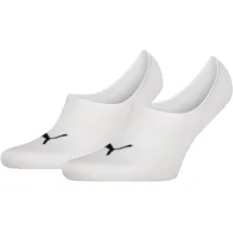 Puma Unisex High Cut Footie 2P Weiß 39-42