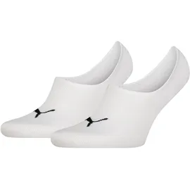 Puma Unisex High Cut Footie 2P Weiß 39-42