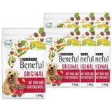 Beneful Original Hundefutter trocken, mit Rind und Gartengemüse (6er Pack (6 x 1400g))