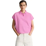 Marc O'Polo Marc OߴPolo DENIM aus Organic Cotton", Damen, Kurzarm-Poloshirt Baumwolle, Wide Fit, Rosa pale bubblegum, L - L