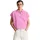 Marc O'Polo Marc OߴPolo DENIM aus Organic Cotton", Damen, Kurzarm-Poloshirt Baumwolle, Wide Fit, Rosa pale bubblegum, L - L