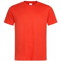 Stedman Classic Men T-shirt Orange/Rot Baumwolle X-Small Herren