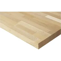 Rau Buche-Massiv-Arbeitsplatte, B1250xT700xS40 mm