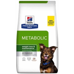 Hills Prescription Diet  Metabolic Hundefutter mit Lamm und Reis 12kg