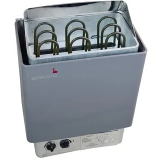 Saunaofen 4,5 kW für 230 oder 380V mit integrierter Steuerung