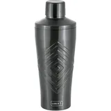 LURCH Cocktail Shaker 600 ml 3tlg mit integriertem Sieb smokey grey