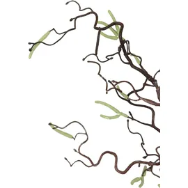 I.GE.A. Kunstblume I.GE.A. "Korkenzieherzweig Künstlicher Dekozweig", braun, B:10cm H:115cm L:6cm, Kunststoff, Kunstpflanzen, Kunstzweig, 2er Set