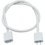 Heitronic 500610 MICANO Verbindungskabel 0.50m Weiß