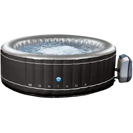 NETSPA Montana Ø 175cm In-Outdoor pool schwarz