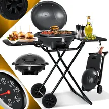 Kesser Elektrogrill 2in1 Tischgrill 2400 Watt schwarz