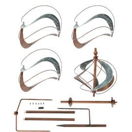 Lemodo Windrad Tulip 213 cm hoch