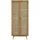 Tikamoon Schrank Pinienholz/Rattangeflecht 200 cm beige