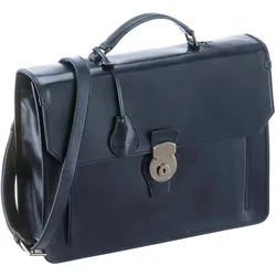 The Bridge Montecristo Aktentasche 40 cm - blue cobalt