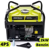 Stromerzeuger Inverter Benzin 2000W Notstromagreggat Generator Stromagregat 4PS