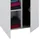 VCM Mehrzweckschrank 70 x 178 x 40 cm Weiß