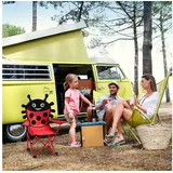 DEUBA Campingstuhl 2er Set Bunt