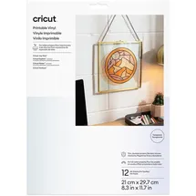 Cricut Bedruckbares Vinyl A4 12 Blatt Scrapbooking