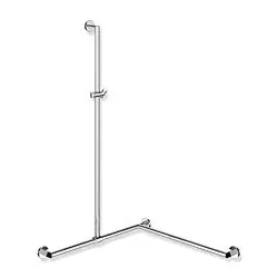 Hewi System 900 Duschhandlauf 900.35.33340 1250 x 765 x 765 mm, Ausführung links