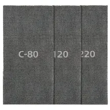 WOLFCRAFT Haft-Gitterleinen 115 X 230 Mm 5 Stück Siliziumcarbid Hobel - Wolfcraft