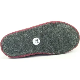 HAFLINGER Slipper Rot 26